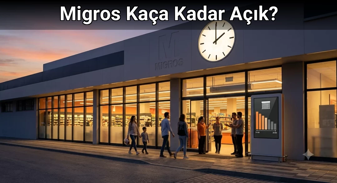Migros Kaça Kadar Açık?
